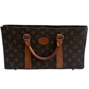 🔥 VINTAGE LOUIS VUITTON Brown Monogram Canvas Tote